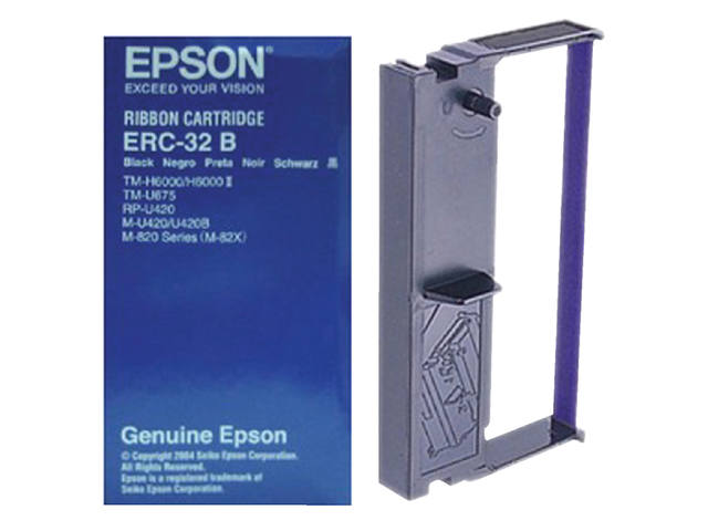 Lint Epson S015371 voor ERC-32B nylon zwart