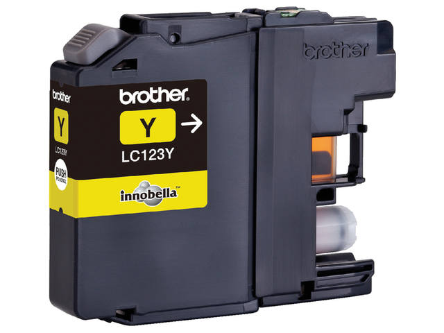 Inktcartridge Brother LC-123Y geel