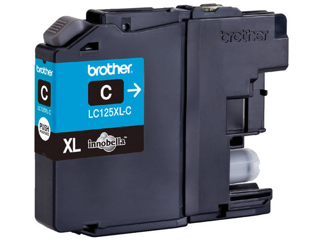 Inktcartridge Brother LC-125XLC blauw