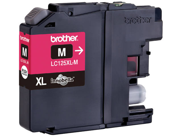 Inktcartridge Brother LC-125XLM rood