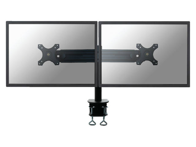 Monitorarm Neomounts D700D 2x 19 30 inch klem zw