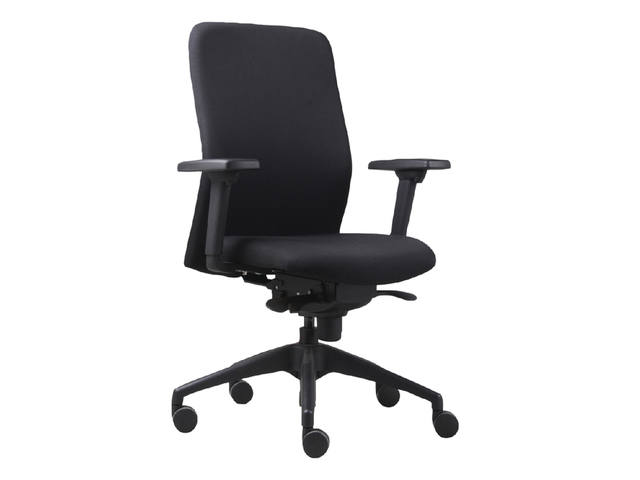 Bureaustoel Euroseats Vigo 002 zwart