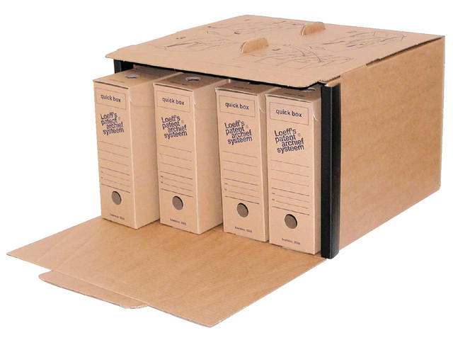 Archiefcontainer Loeff 4001 karton 410x275x370mm