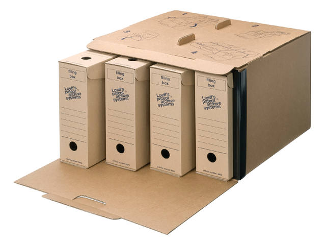 Archiefdoos Loeff filing box 3003 345x250x80mm krt