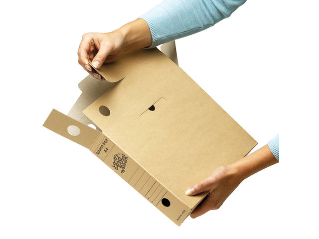 Archiefdoos Loeff space box 4550 A4 320x240x60mm