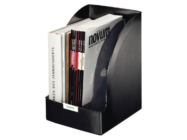 Tijdschriftcassette Leitz plus jumbo zwart