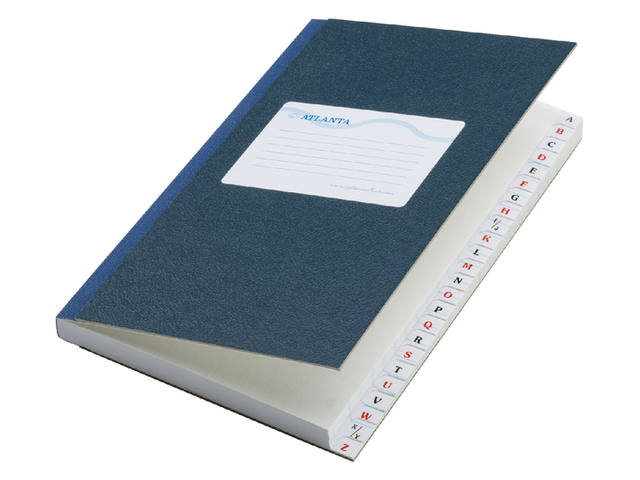 Register Djois 165x105mm lijn 192blz alfabet bl