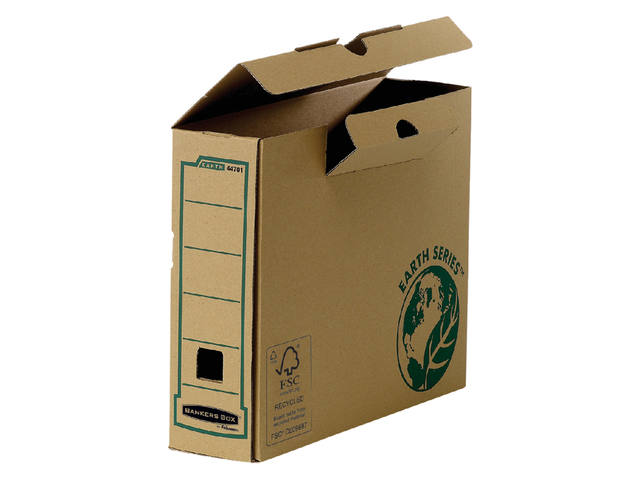 Archiefdoos Bankers Box Earth A4 transfer 80mm br