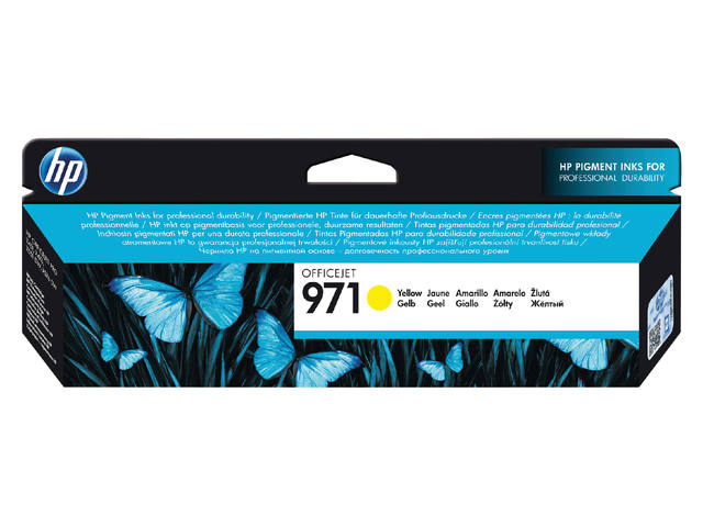 Inktcartridge HP CN624AE 971 geel