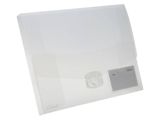 DOCUMENTENBOX REXEL ICE 25MM TRANSPARANT