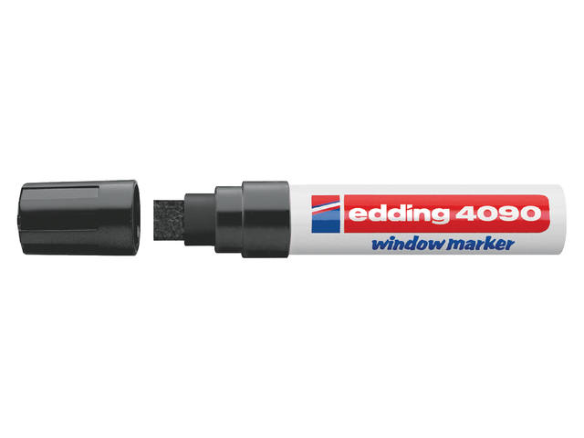 Krijtstift edding 4090 window blok 4-15mm zwart
