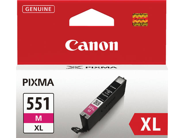 Inktcartridge Canon CLI-551XL rood