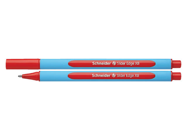 Balpen Schneider Slider Edge XB rood