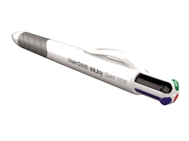 Balpen Papermate Inkjoy 4kleuren Quatro M