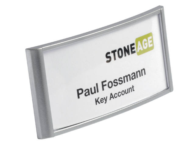 Badge Durable 8540 classic magneet 30x65mm zgs