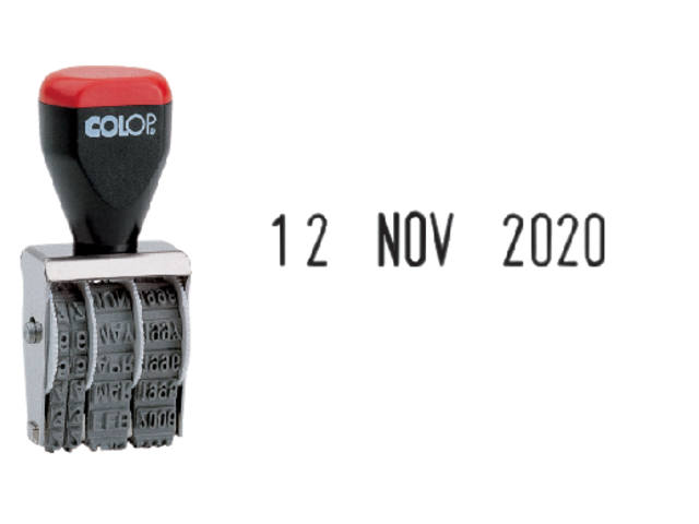 Datumstempel Colop 04000 band Nederlands