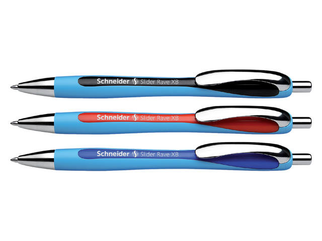 Balpen Schneider Slider Rave XB rood
