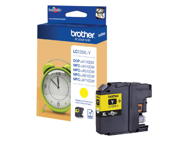 Inktcartridge Brother LC-125XLY geel
