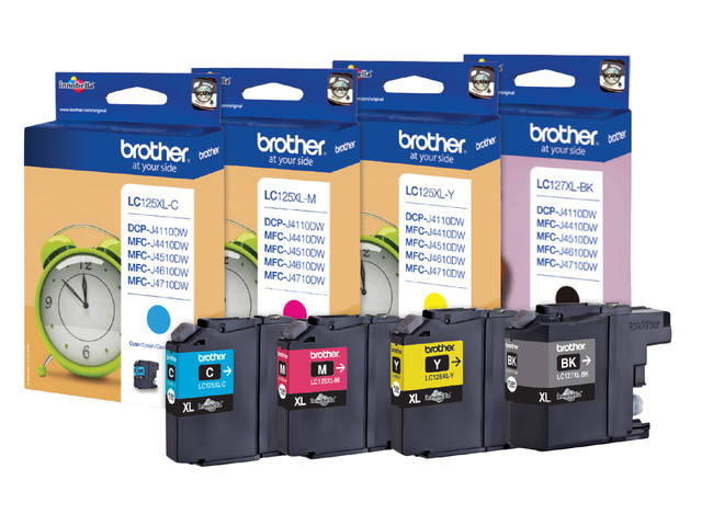 Inktcartridge Brother LC-127XLBK zwart