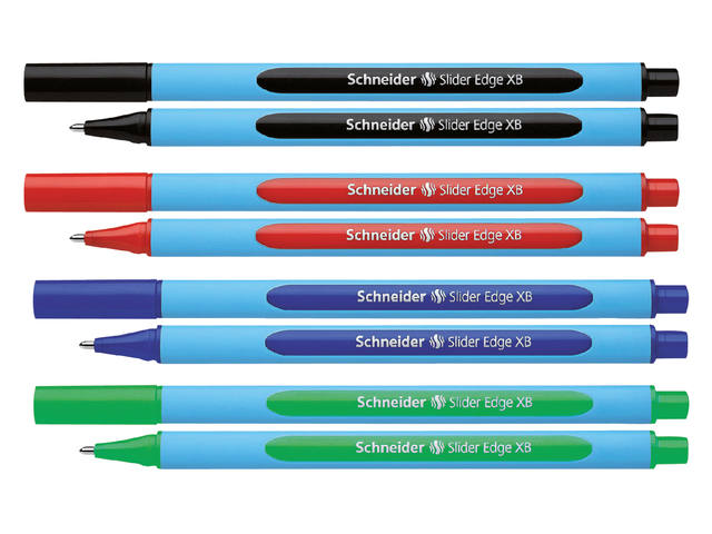 Balpen Schneider Slider Edge XB zwart