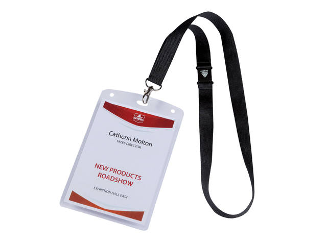 Badge Avery 4834 A6 hoes + insteekkaarten 10st