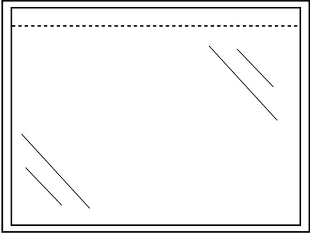 Paklijstenvelop Quantore 165x122mm onbedrukt