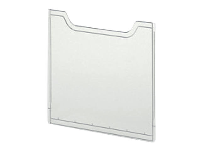 Afdekplaat Exacompta folderhouder A4 stnd hglas