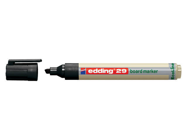 Whiteboardmarker edding 29 Eco schuin 1-5mm zw