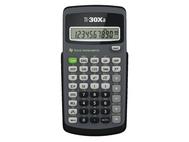 Rekenmachine Texas TI-30XA
