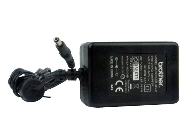 Adapter Brother P touch AD24ES zwart