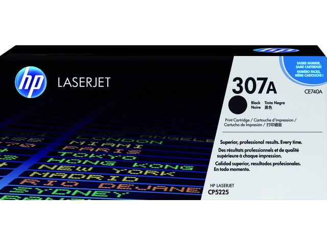Tonercartridge HP CE740A 307A zwart