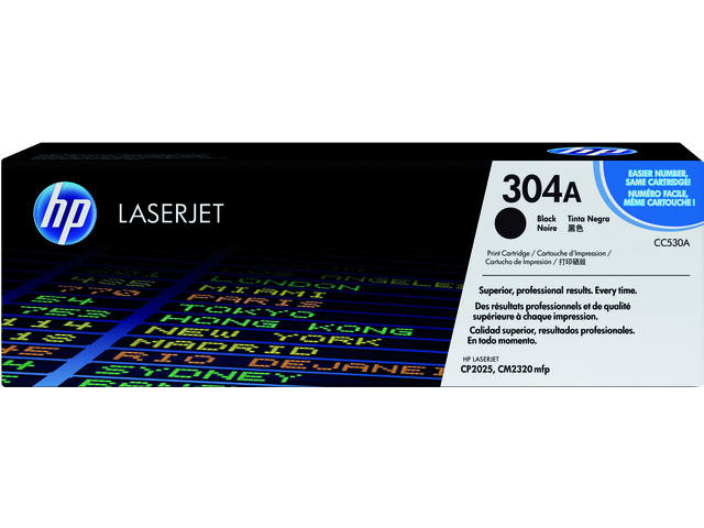 Tonercartridge HP CC530A 304A zwart