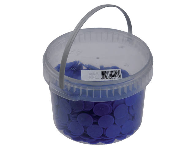 Consumptiemunt Combicraft blauw 750st