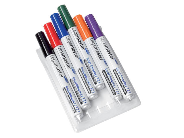 Whiteboardmarker Legamaster TZ1 1.5-3mm 6x ass