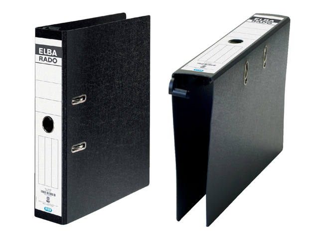 Hangordner Elba Rado 75mm karton zwart