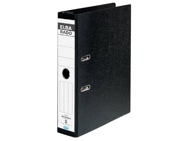 Hangordner Elba Rado 75mm karton zwart