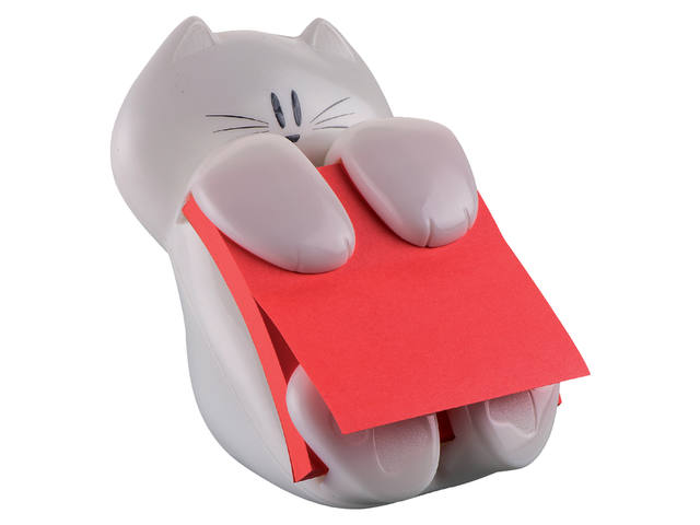 Memoblokdispenser Post-it Z-Notes Kat roze