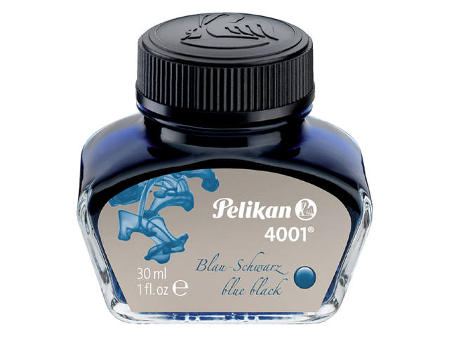 Vulpeninkt Pelikan 30ml 4001 blauw/zwart