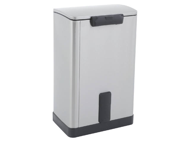 Pedaalemmer EKO E-Cube 40 liter rvs