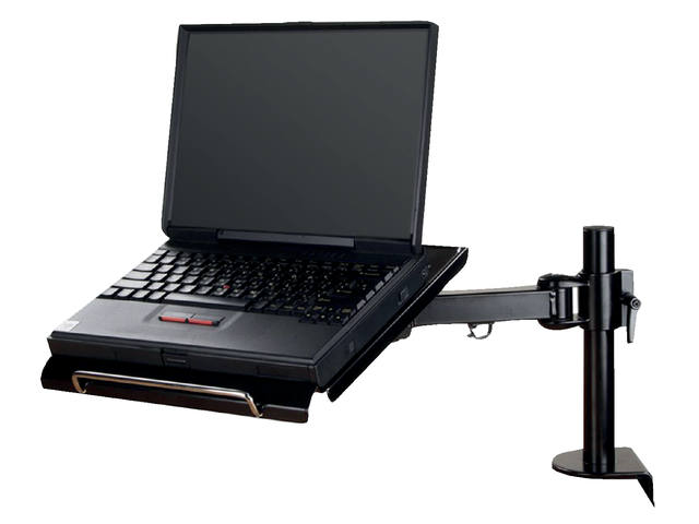 Laptoparm Neomounts D100 klem zwart