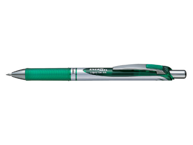 Gelschrijver Pentel BL77 Energel M groen