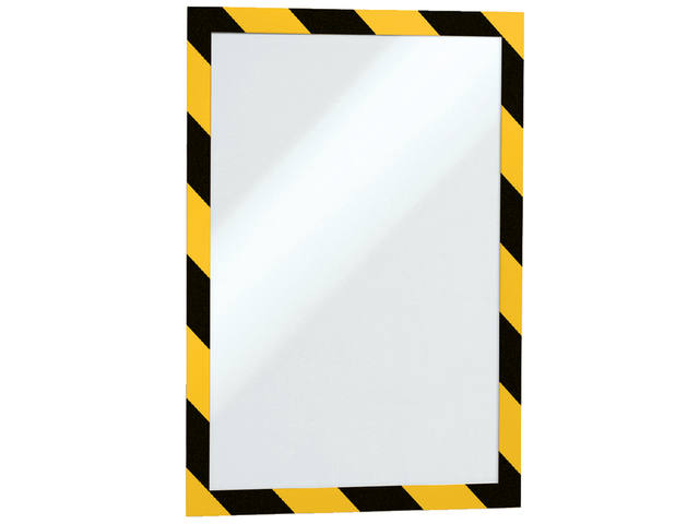 Duraframe Durable security A4 magneet gl zw 5st