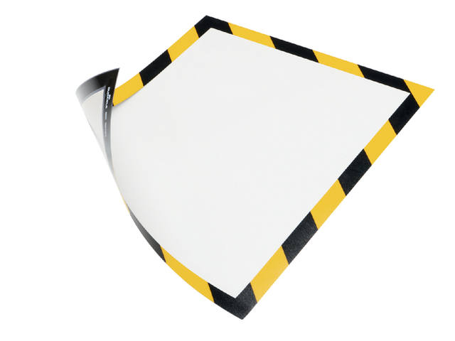 Duraframe Durable security A4 magneet gl zw 5st
