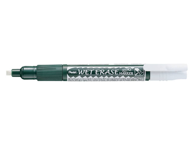 Krijtstift Pentel SMW26 1.5-4mm wit