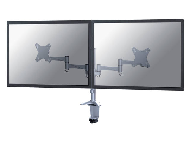 Monitorarm Neomounts D1330D 2x 10 27 inch klem zi