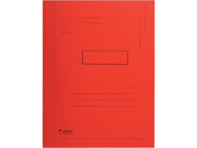 Dossiermap Exacompta Forever A4 2 kleppen 290gr rd