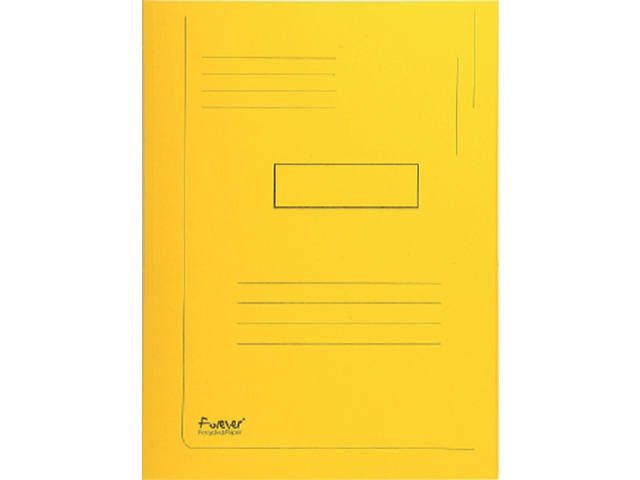 Dossiermap Exacompta Forever A4 2 kleppen 290gr gl