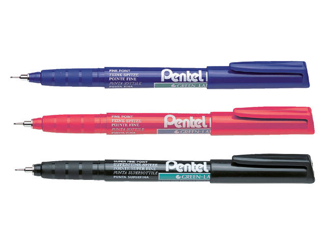 Fineliner Pentel NMF50 F zwart
