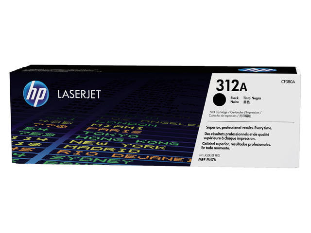 Tonercartridge HP CF380A 312A zwart