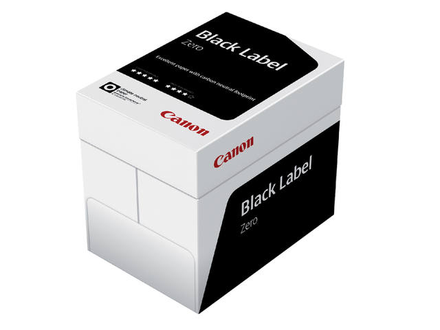 Kopieerpapier Black Label Zero A4 80gr wit